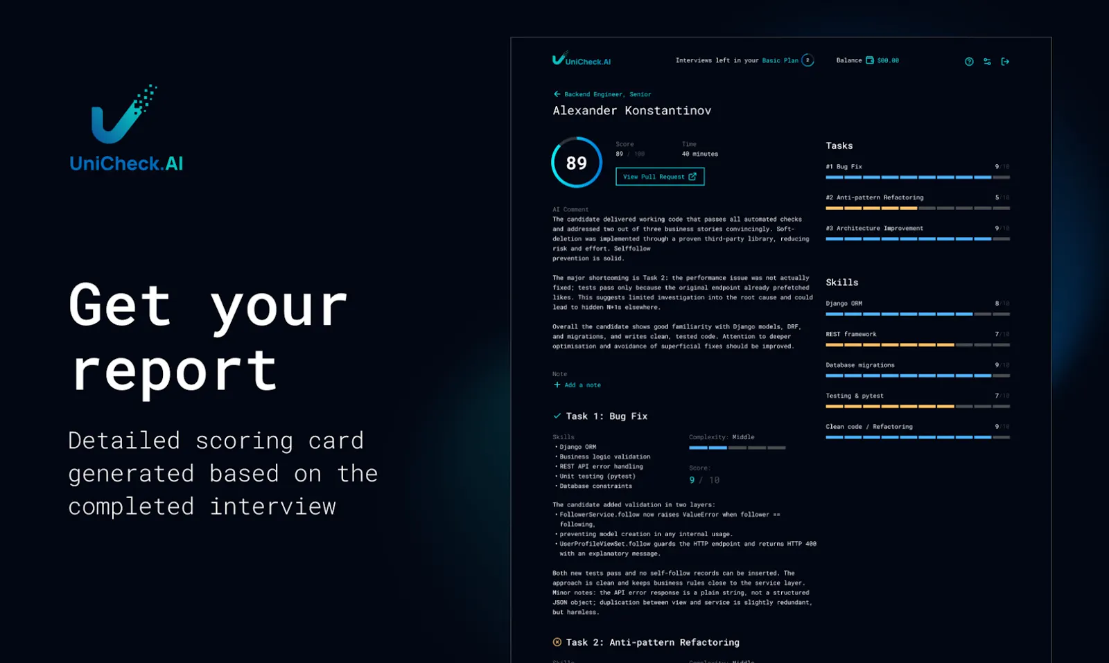 Unicheck.ai screenshot 3