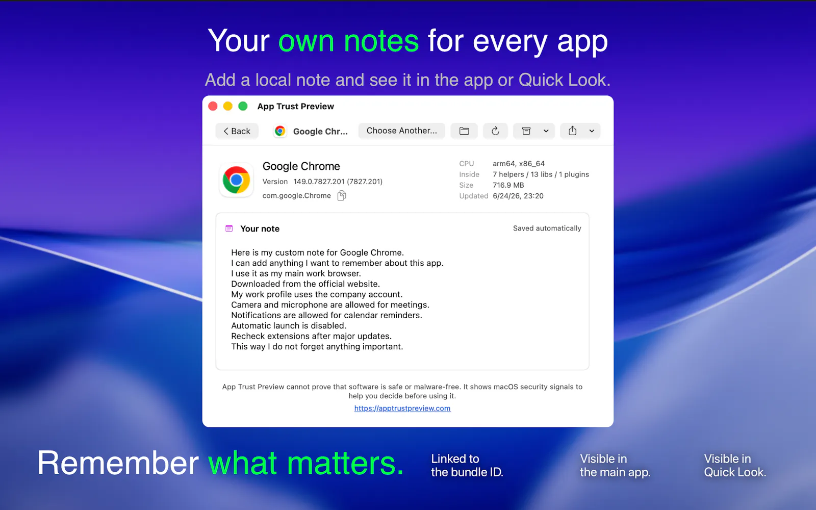 App Trust Preview screenshot 3