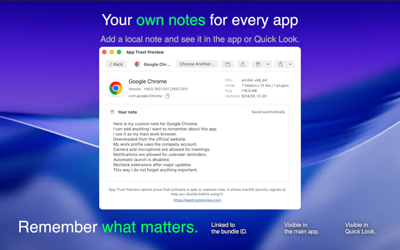 App Trust Preview screenshot 3
