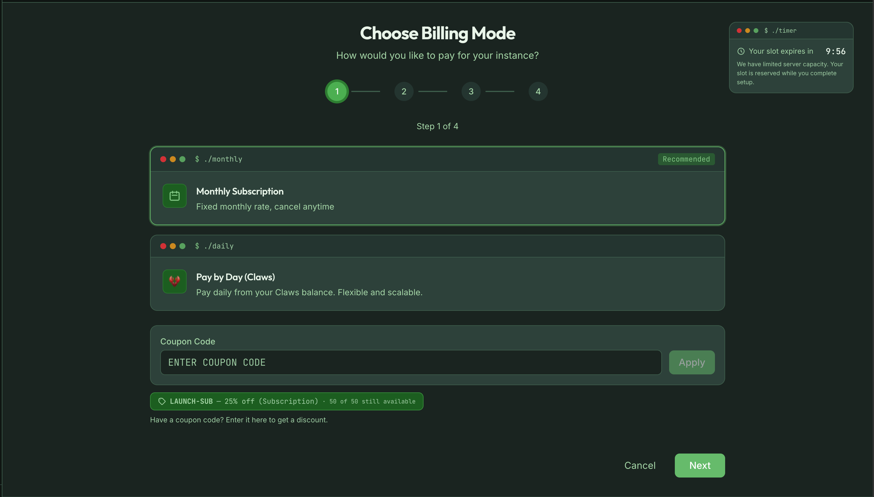 ClawHosters.com gallery image