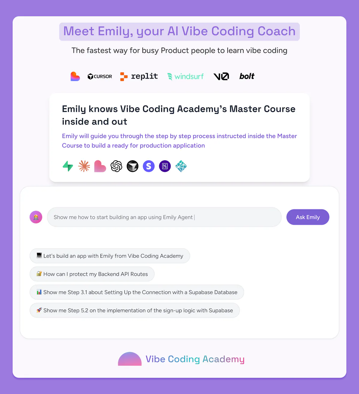 Meet Emily, your AI Vibe-Coding Coach
