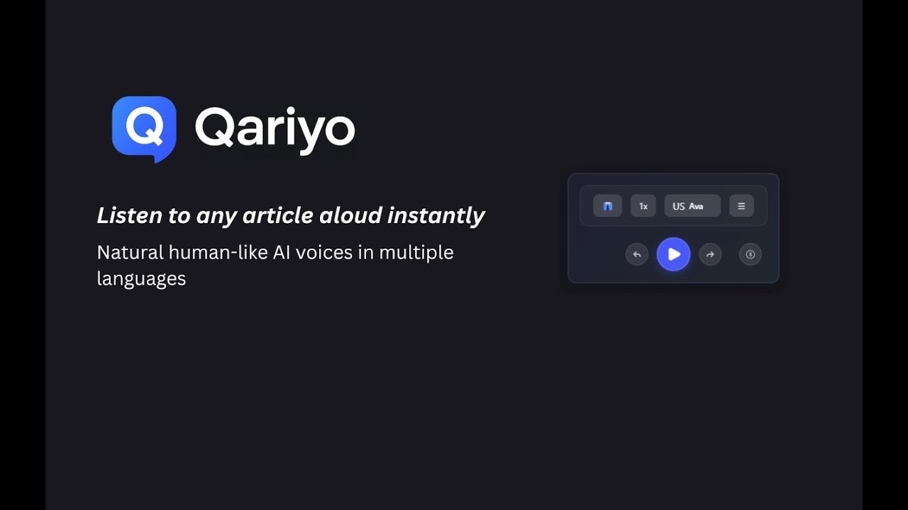 Qariyo: Text to Speech Voice Reader gallery image