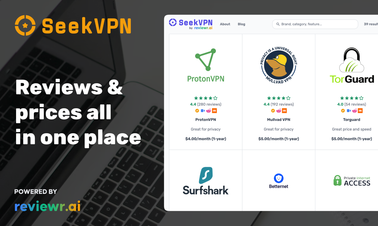 SeekVPN by Reviewr gallery image