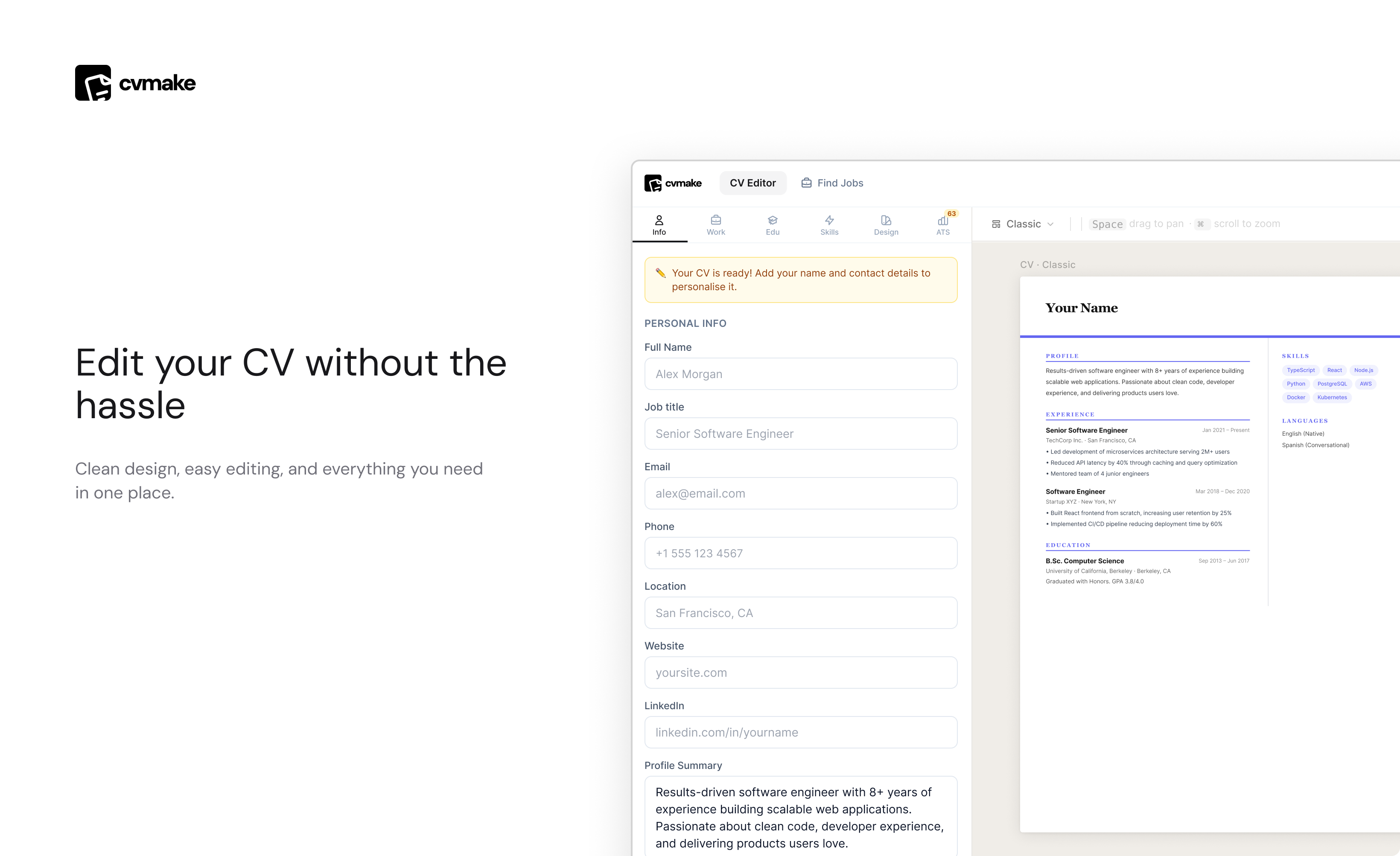 CVmake gallery image