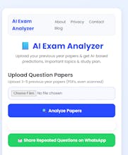 AI Exam Analyzer gallery image