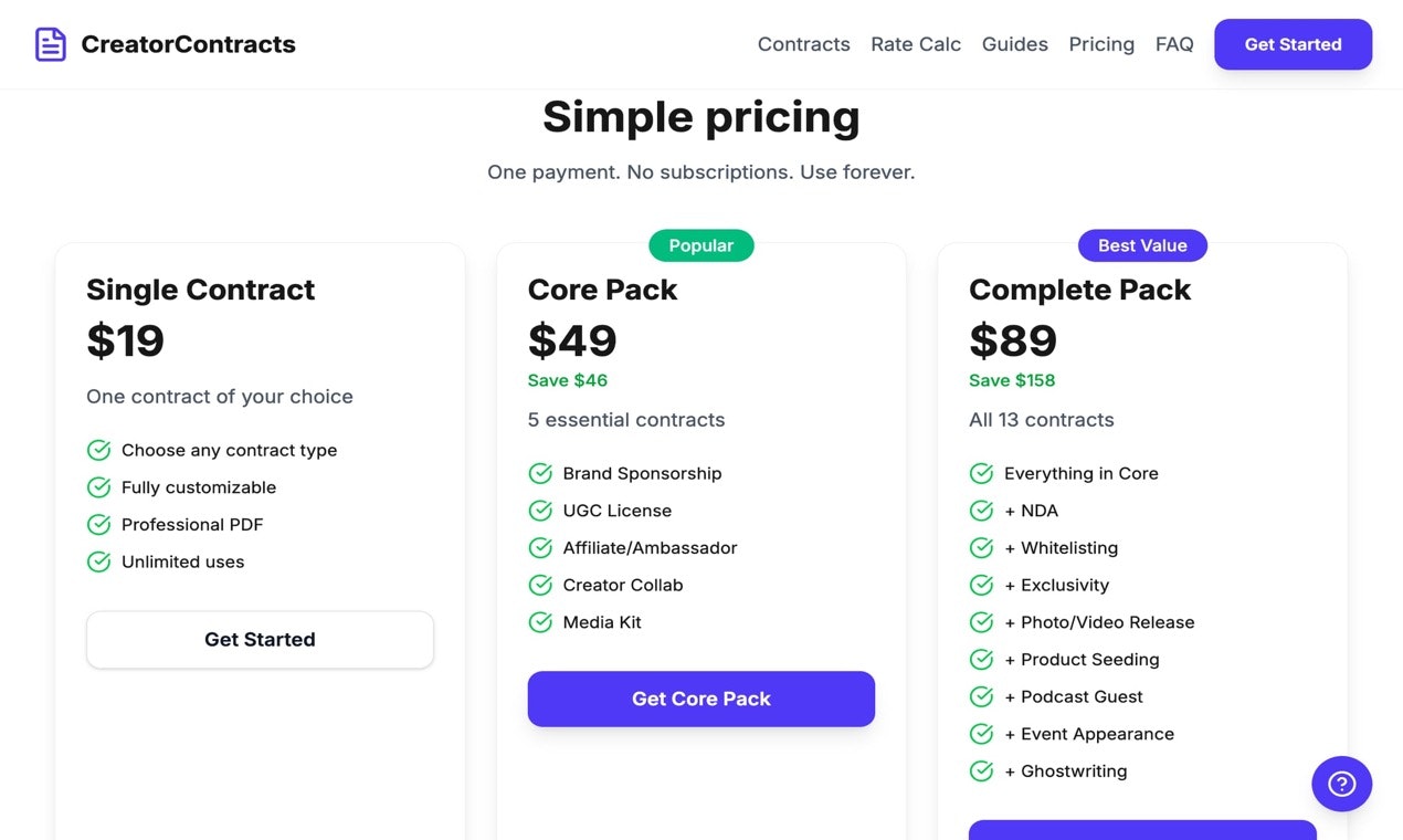CreatorContracts gallery image