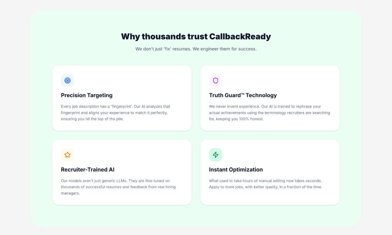 CallbackReady gallery image