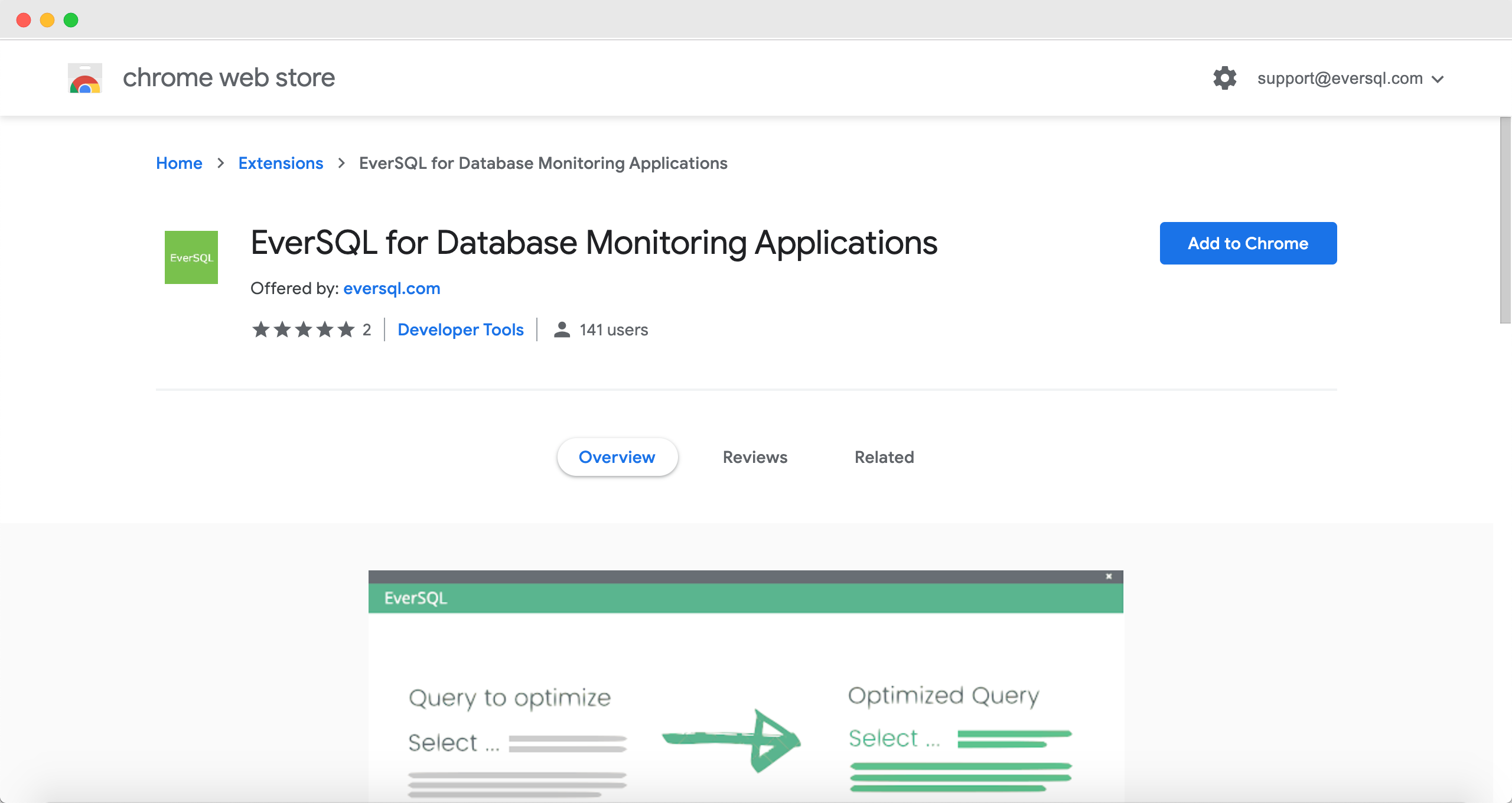 EverSQL gallery image
