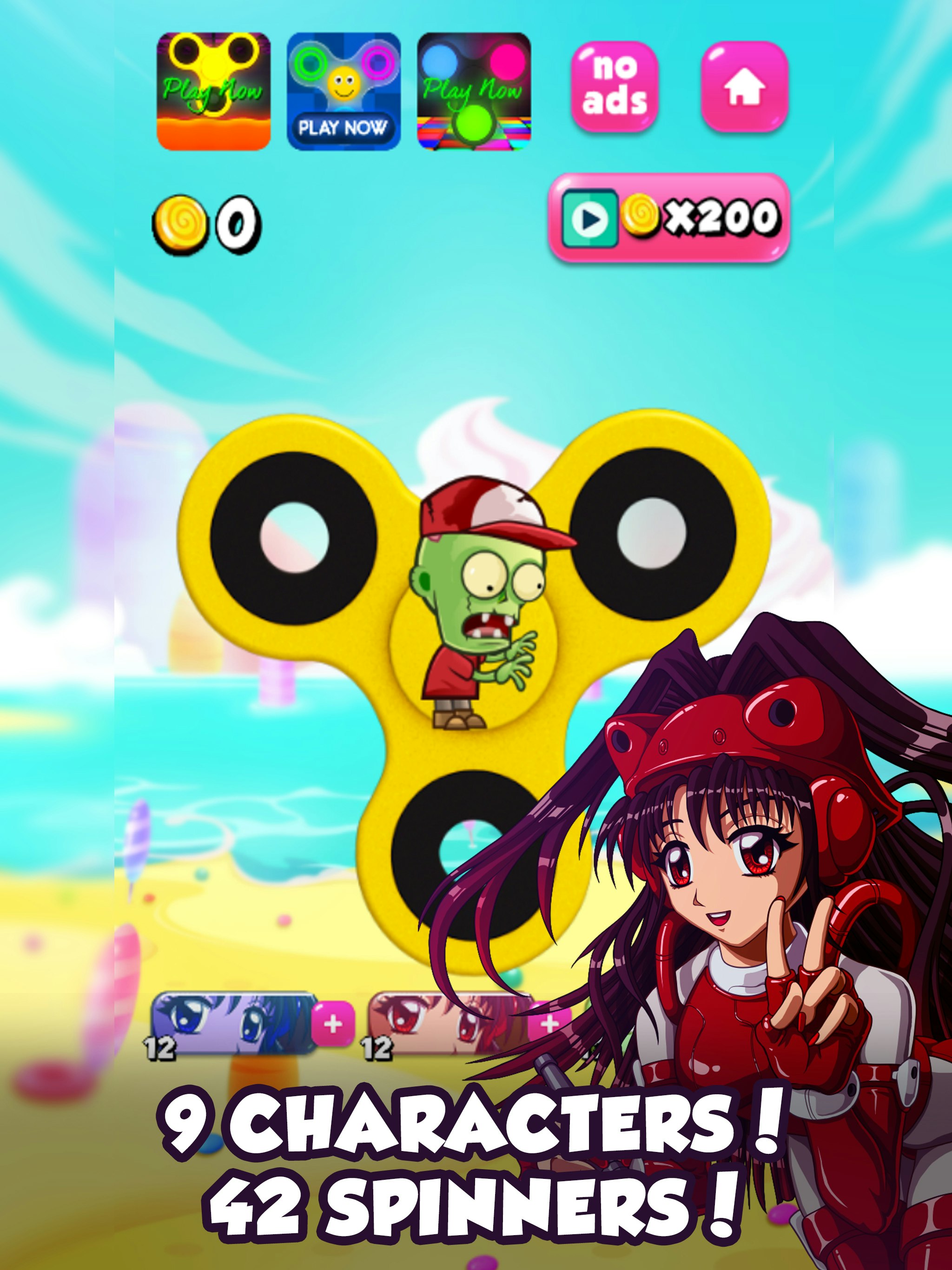 Ninja Kid vs Zombies Special - Fidget Spinner gallery image