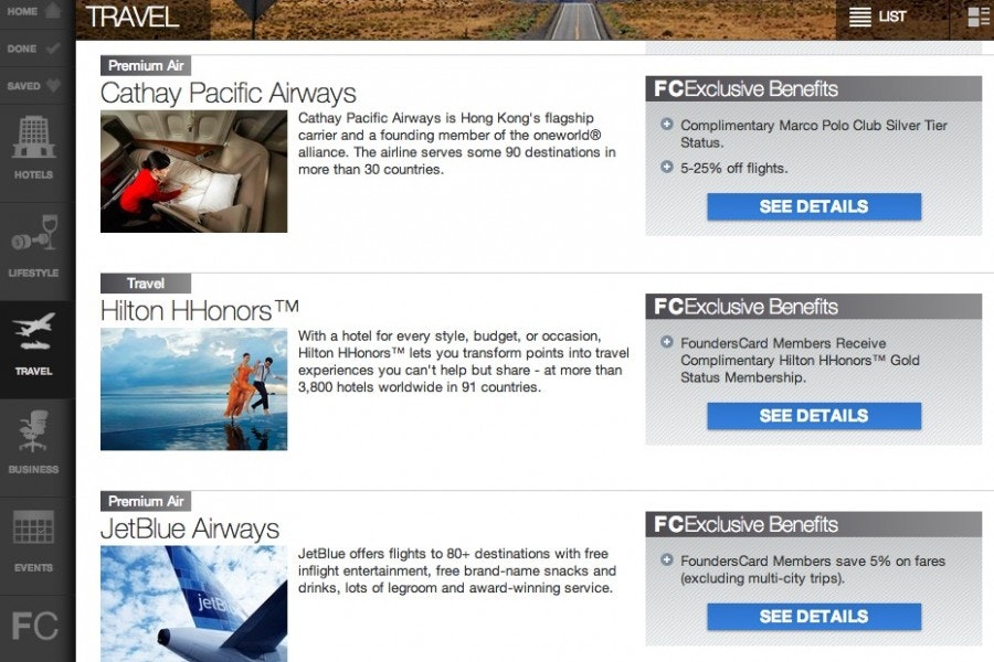 FoundersCard gallery image