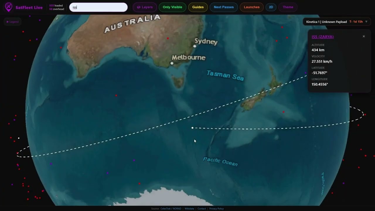 SatFleet Live gallery image