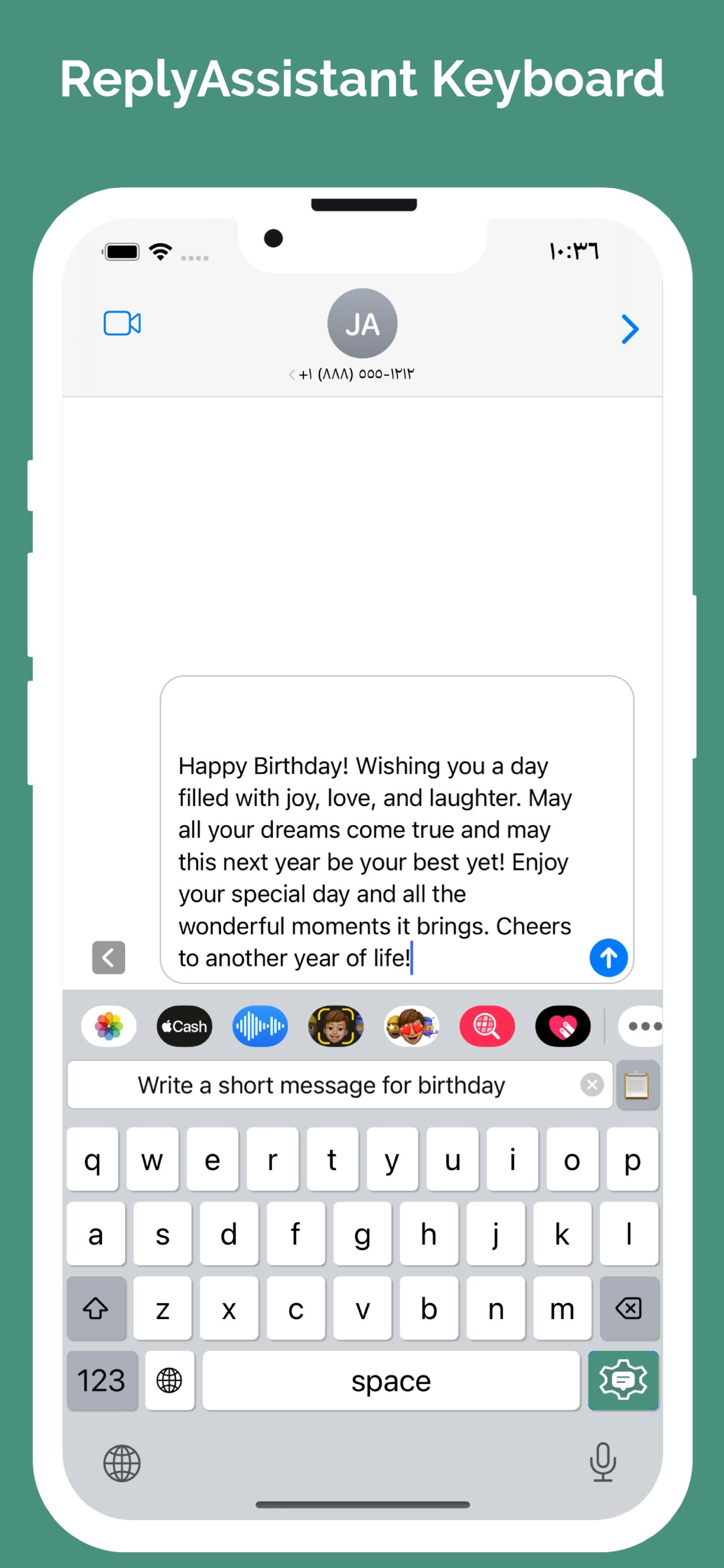 ResponderSistant - Teclado personalizado para usar la API de chat de Operai media 1