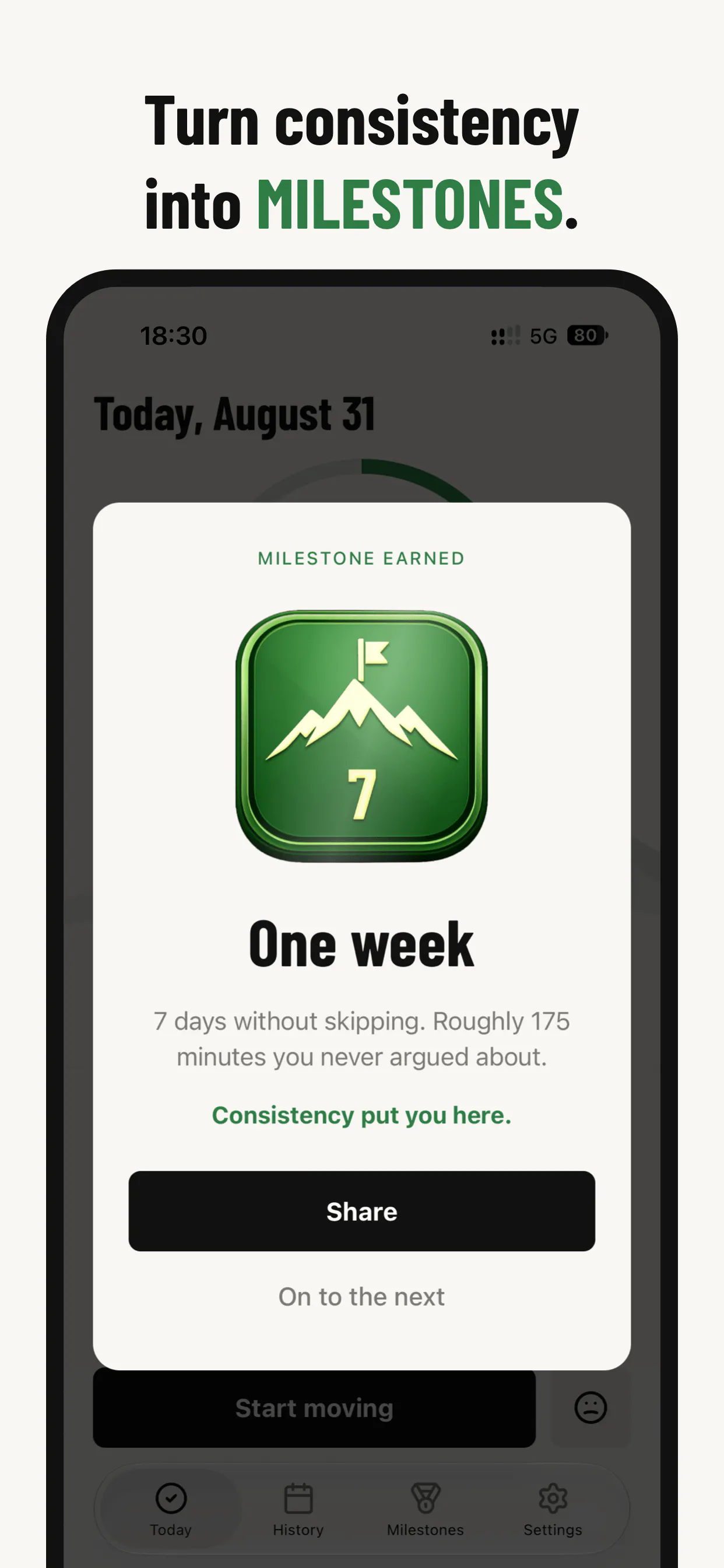 UNSKIP: Fitness Habit Tracker gallery image