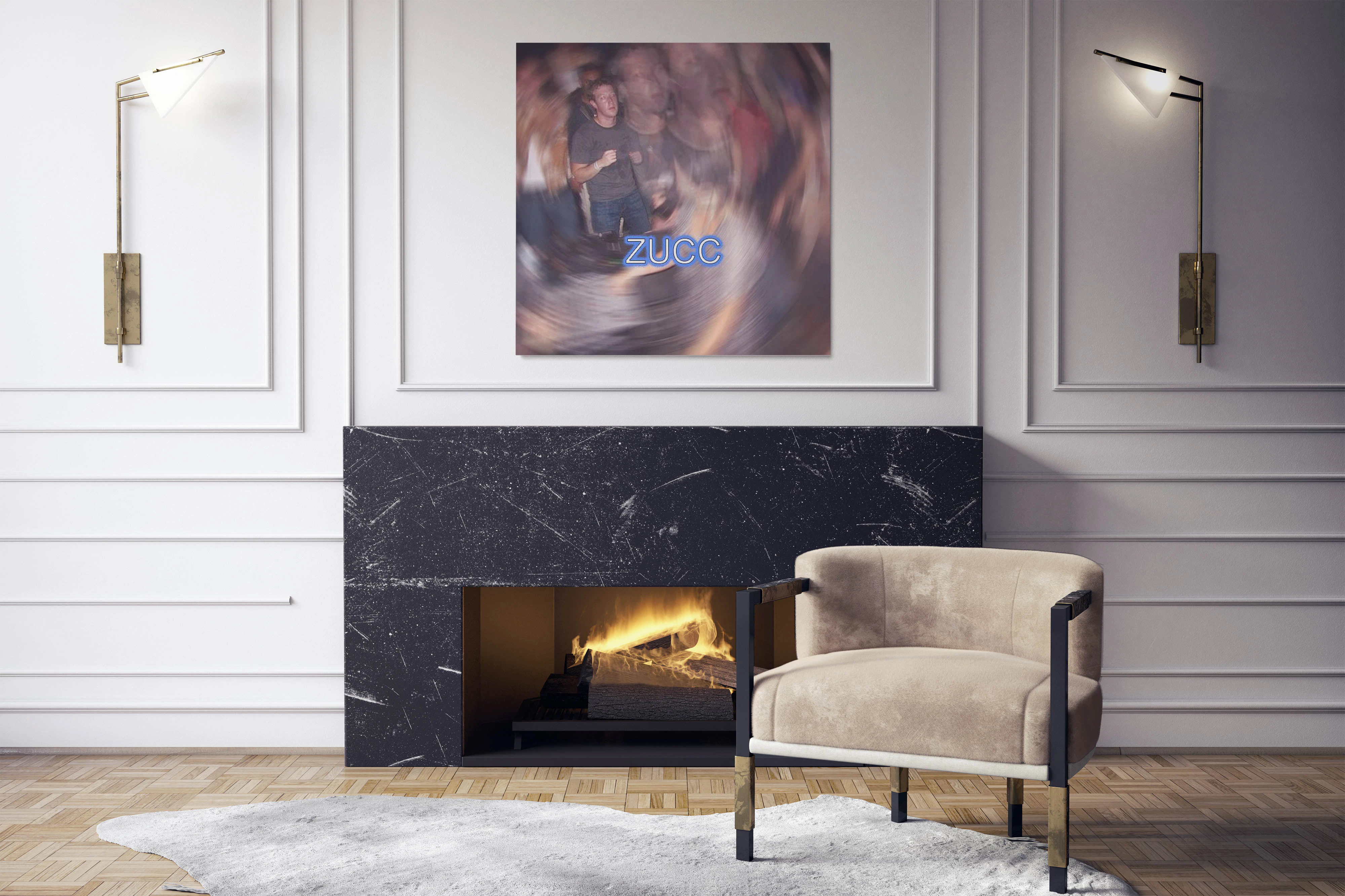 Memes on Canvas Image