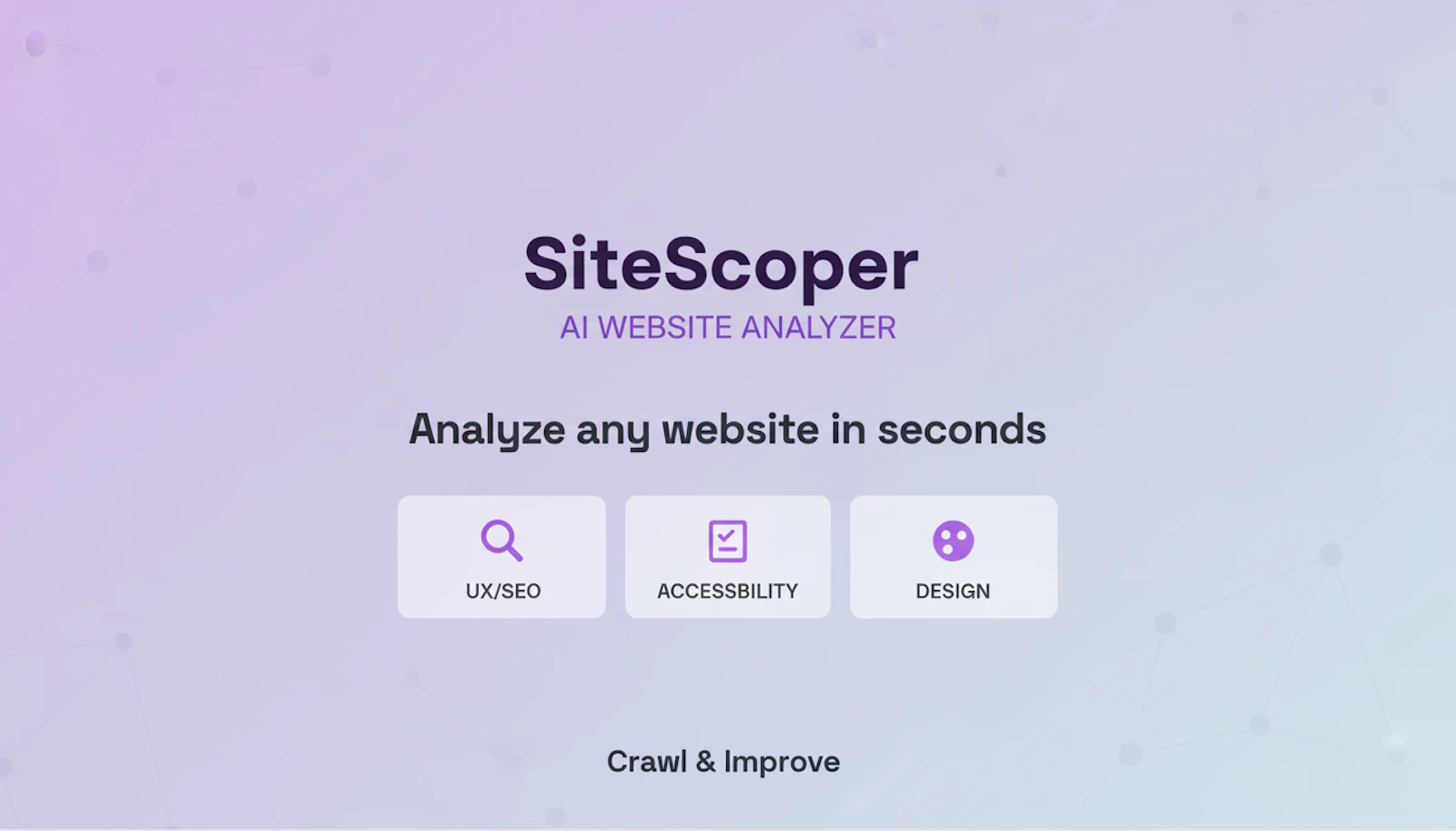 SiteScoper — AI Website Analyzer screenshot 1