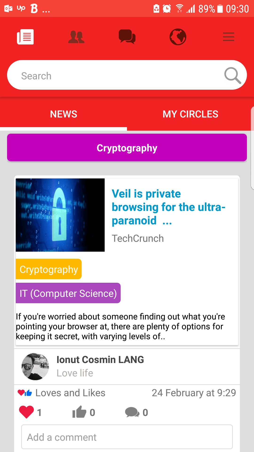 Intoo - android app gallery image