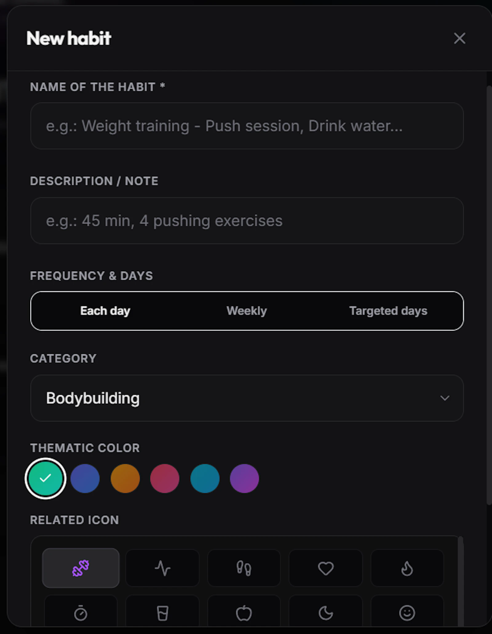 Visual Habit Tracker screenshot 3
