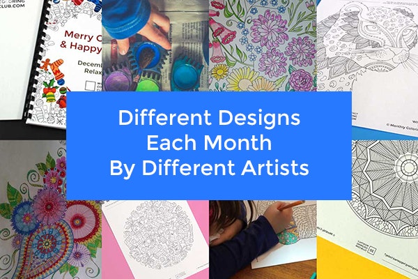 Monthly Coloring Club gallery image