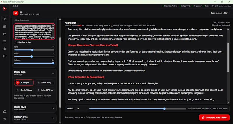 AI Text to Video Generator screenshot 2