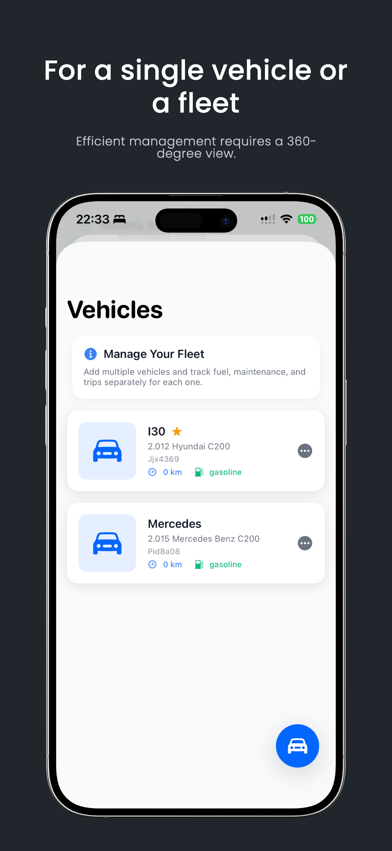 My Car Fuel - Costs and track - Screenshot 3 preview