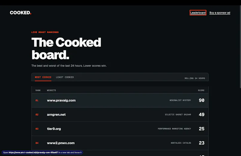 Cooked. screenshot 4