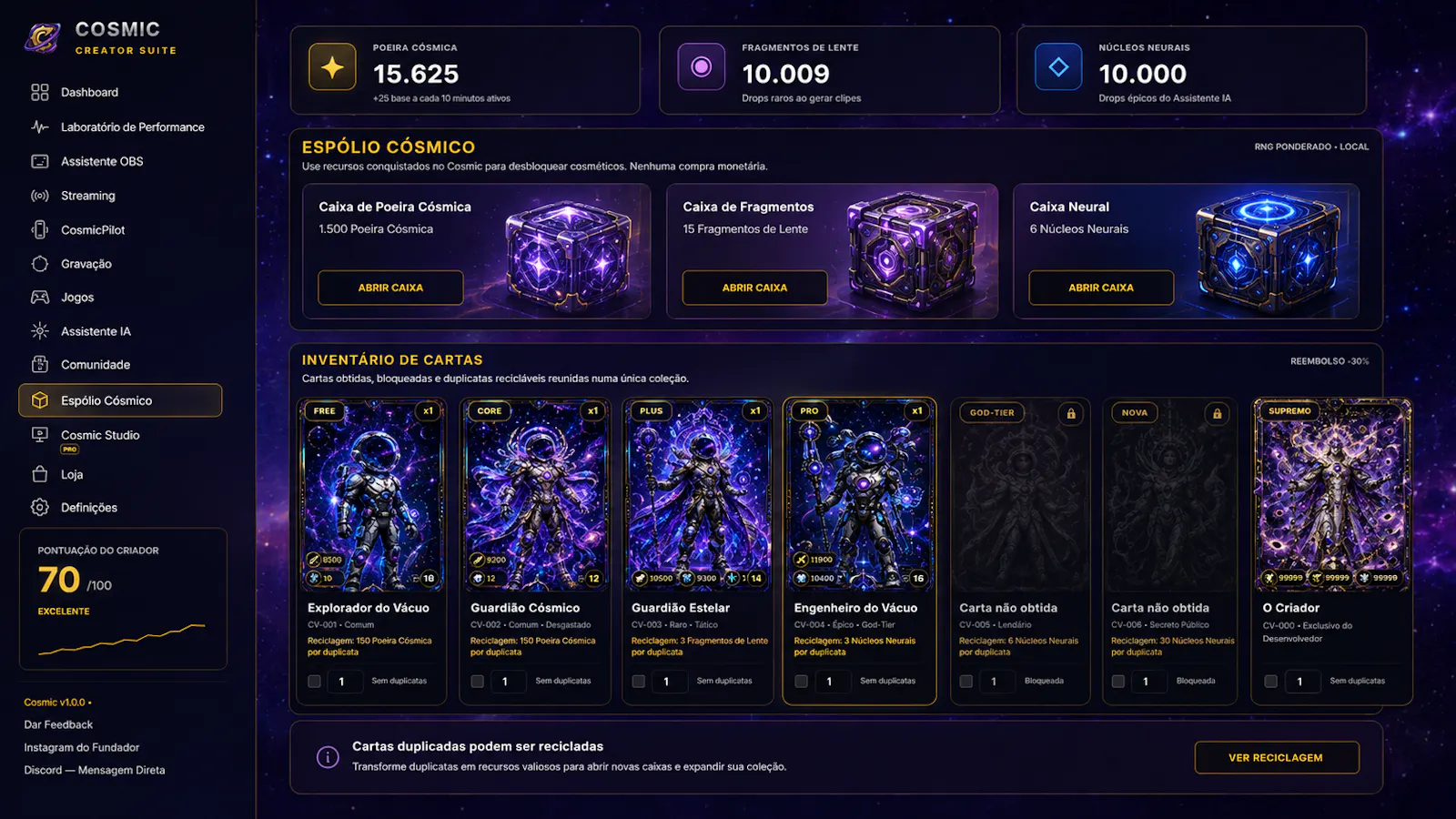Cosmic Creator screenshot 4