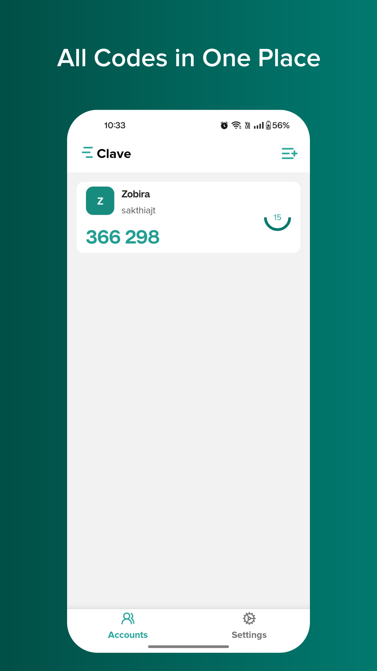 Clave: 2FA kimlik doğrulayıcı medya 1