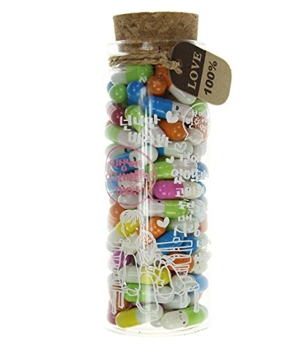 Message in a Bottle Capsule Letters