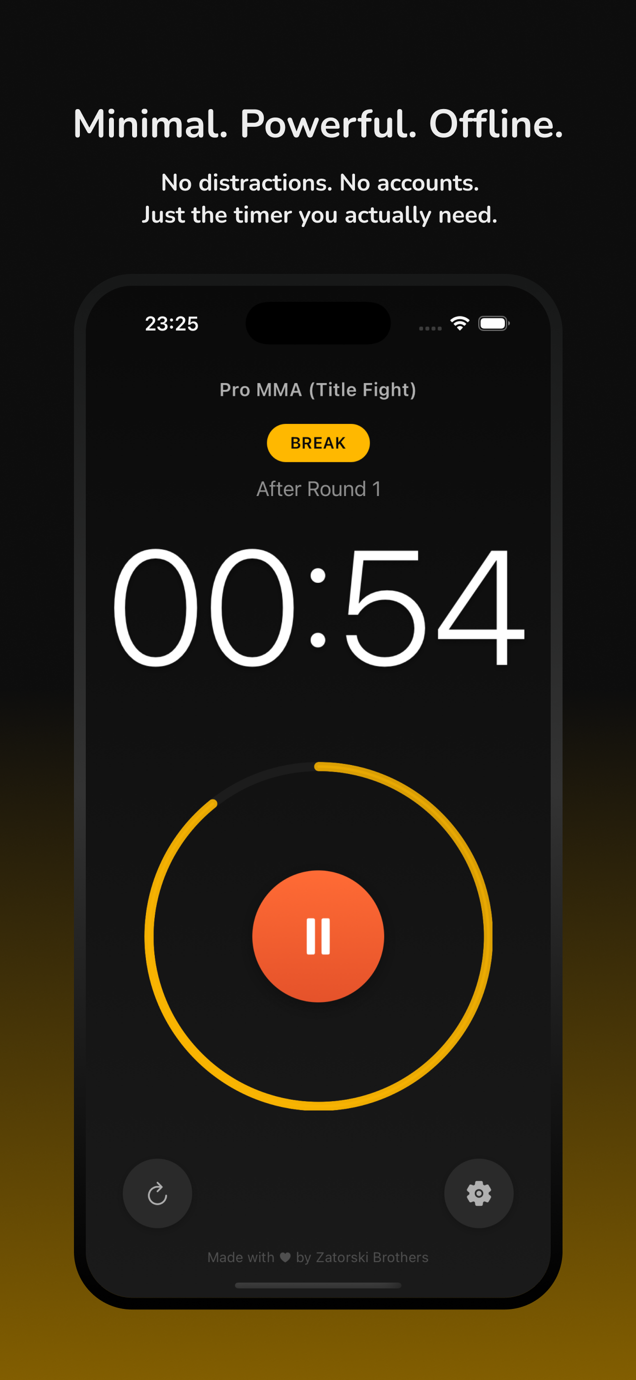 Fightclock - Ein wunderschön einfacher Timer für alles, was in Runden läuft Medien 3