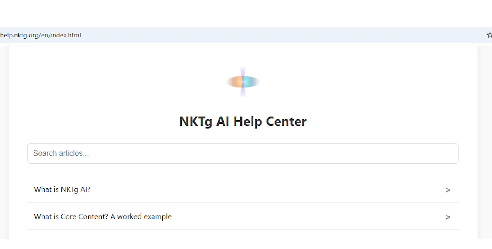 NKTg AI for Organizes screenshot 2