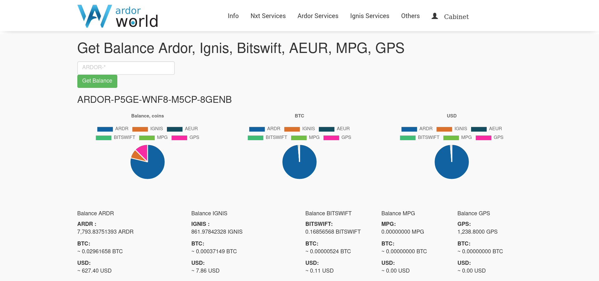 Ardor.World - 블록 체인 탐험가.NXT, Ardor를위한 독특한 서비스. 미디어 5