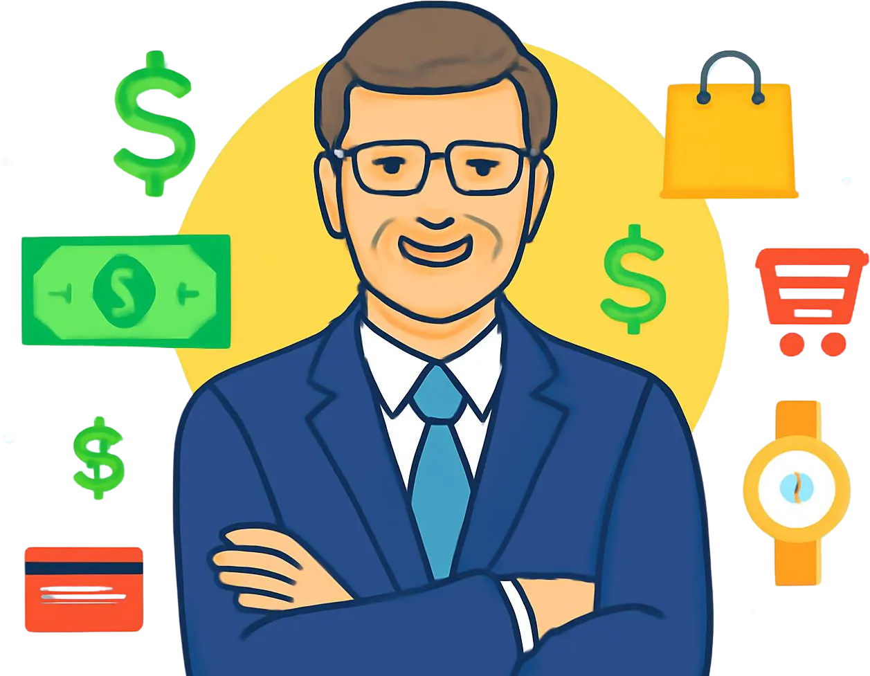 TheGameGloble - Spend Bill Gates Money