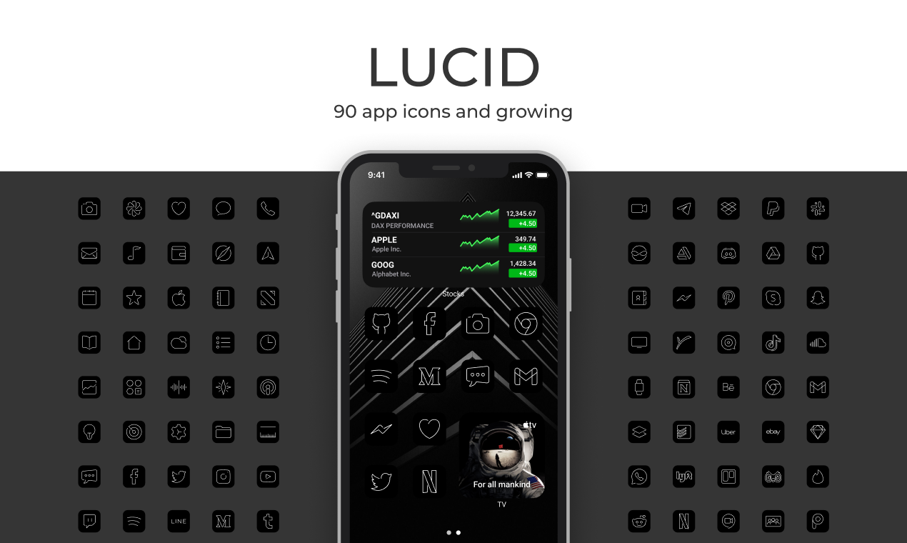 Lucid iOS Theme gallery image