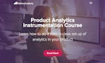 Product Analytics Implementation Course image