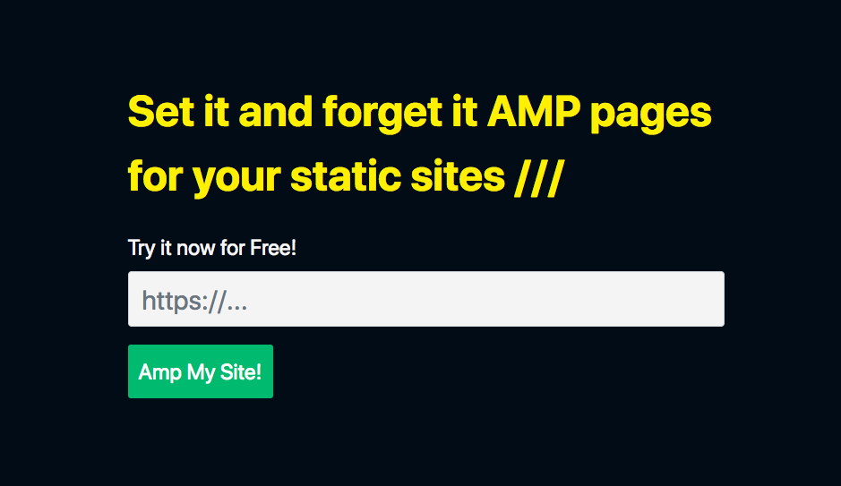 Amp My Site Image
