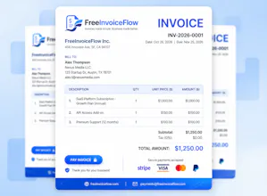 FreeInvoiceFlow gallery image