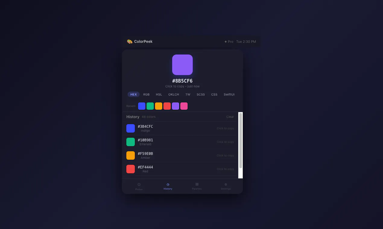 ColorPeek gallery image