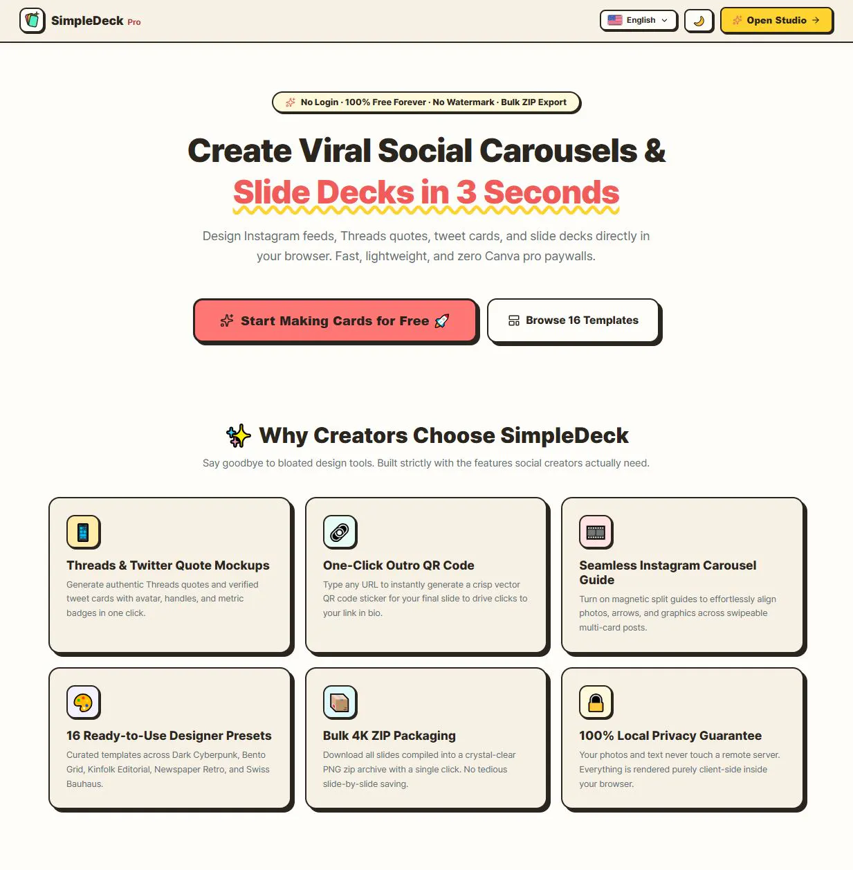 SimpleDeck gallery image