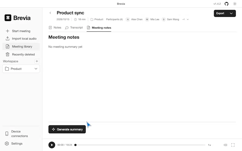 Brevia screenshot 2