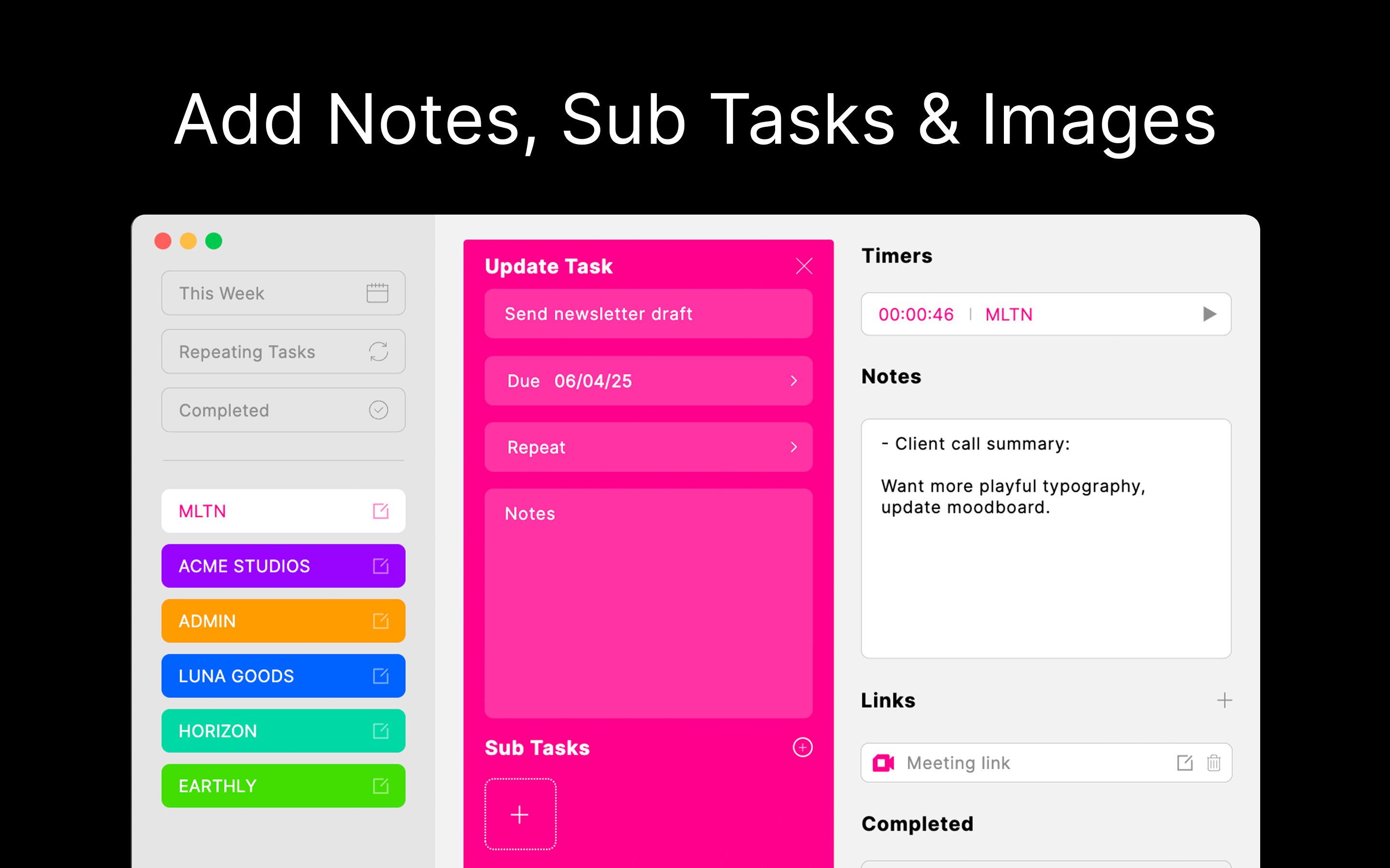 Trucco - Todo List & Time Tracker media 3