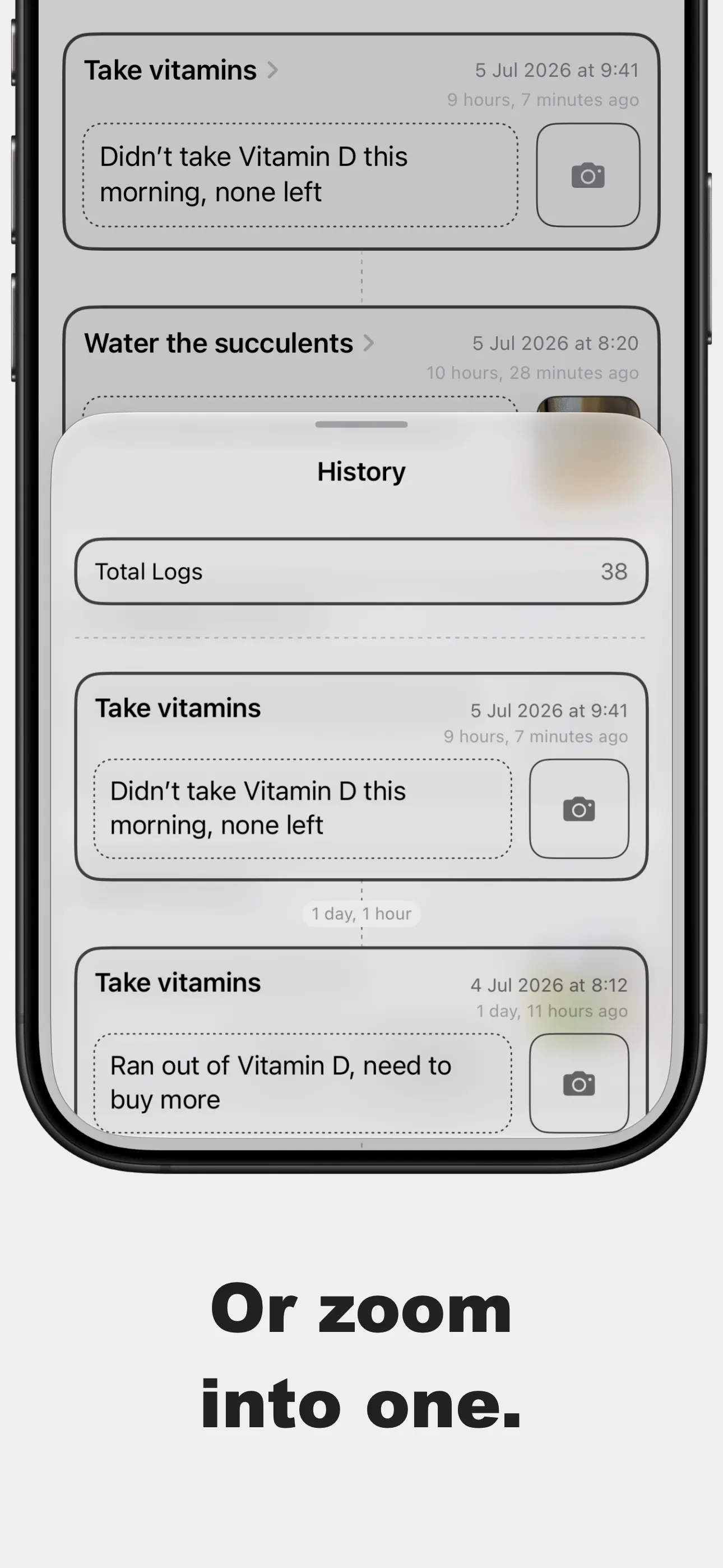 Kept: Task & Habit Tracker screenshot