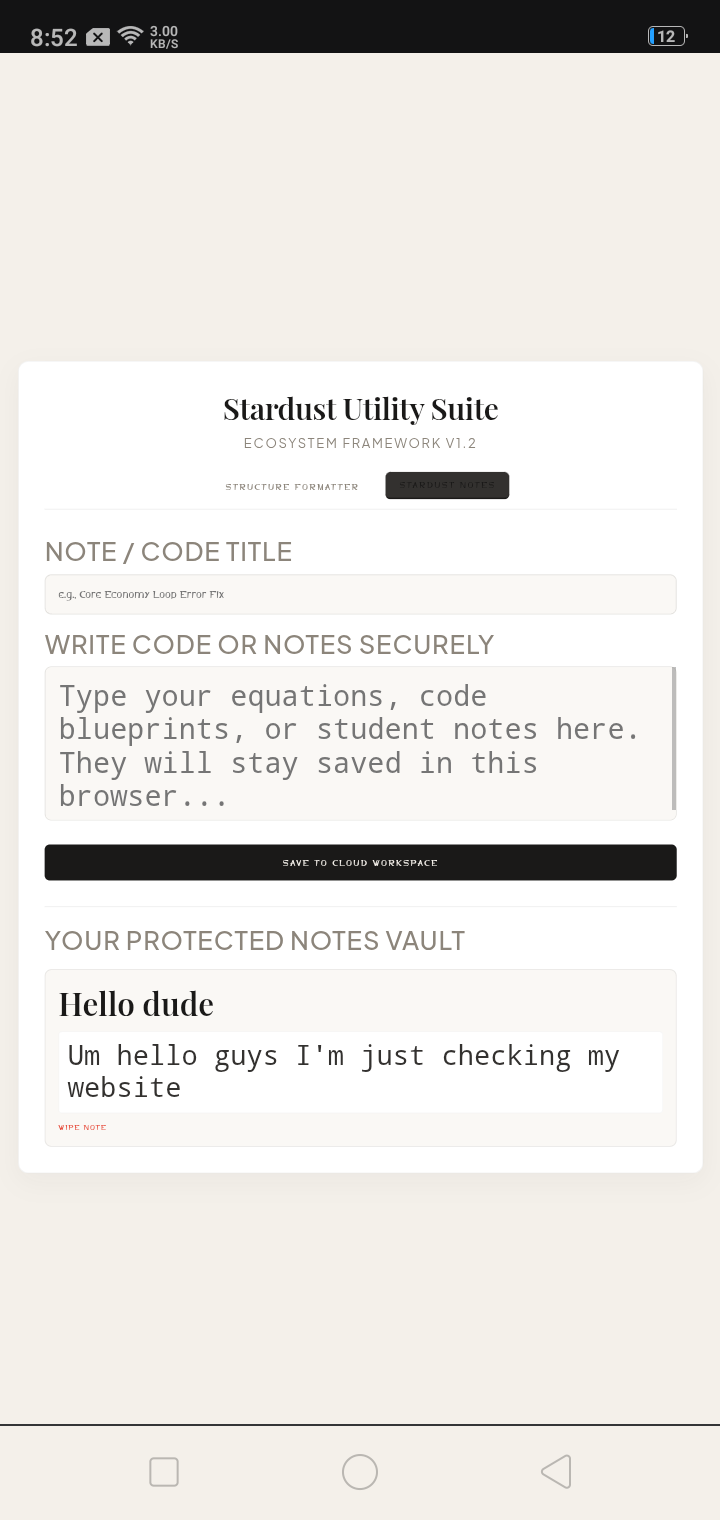 Stardust Utility Suite gallery image