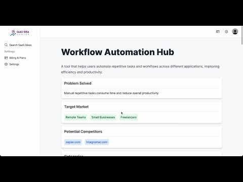 SaaS Idea Hunter gallery image