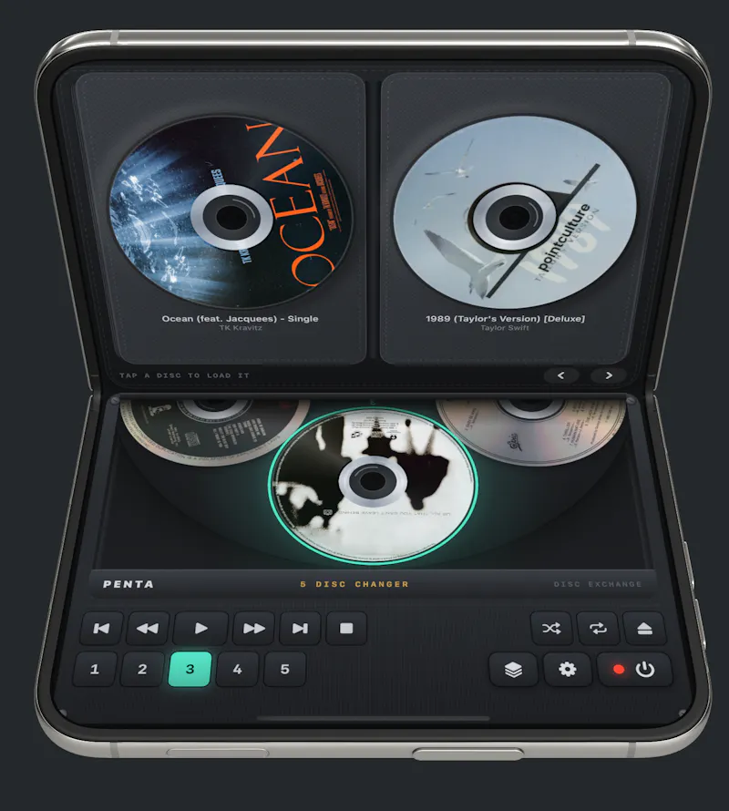 Penta - CD Player & Changer screenshot 5
