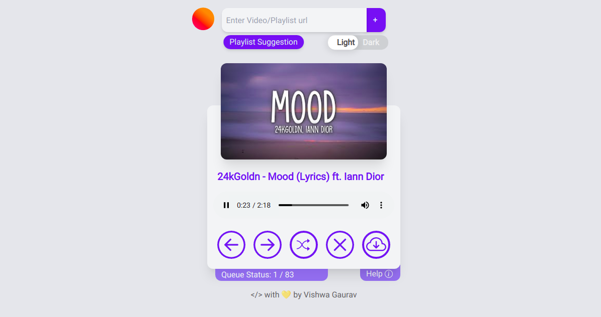 YTMP : YouTube Music Player gallery image