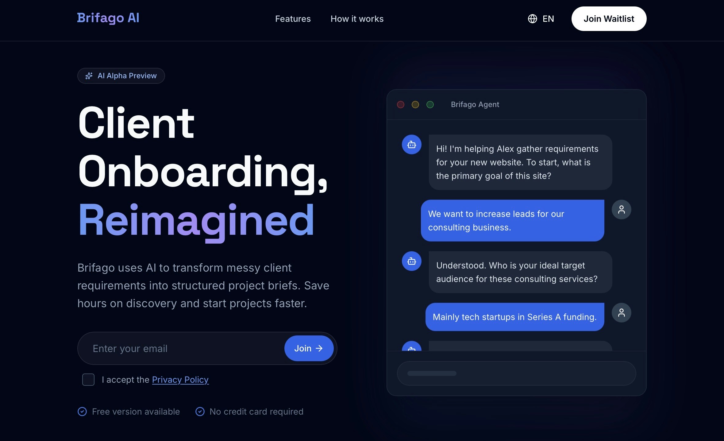 Brifago AI gallery image