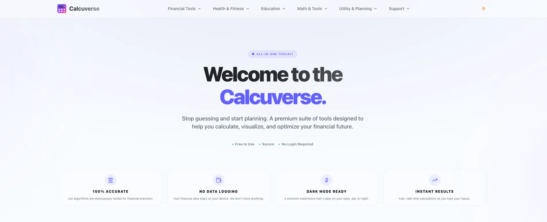 Banner del producto Calcuverse