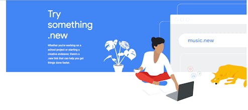 Google .new Shortcuts List gallery image