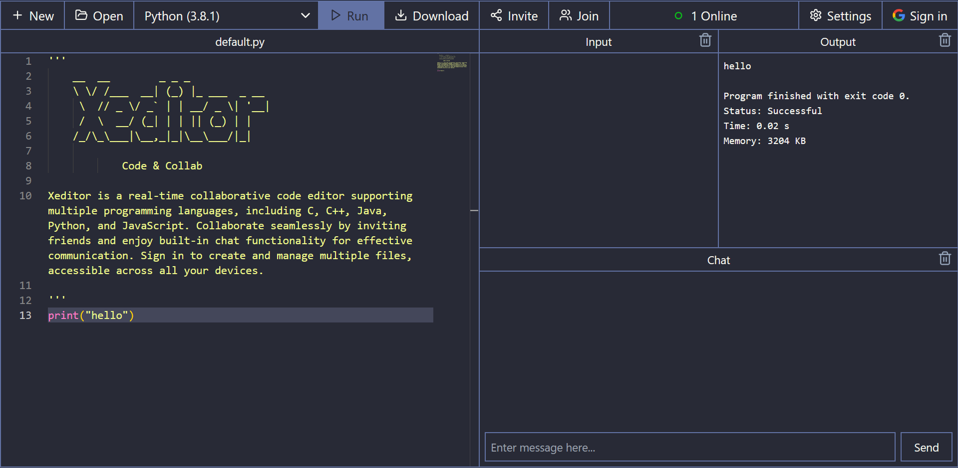 Xeditor media 2