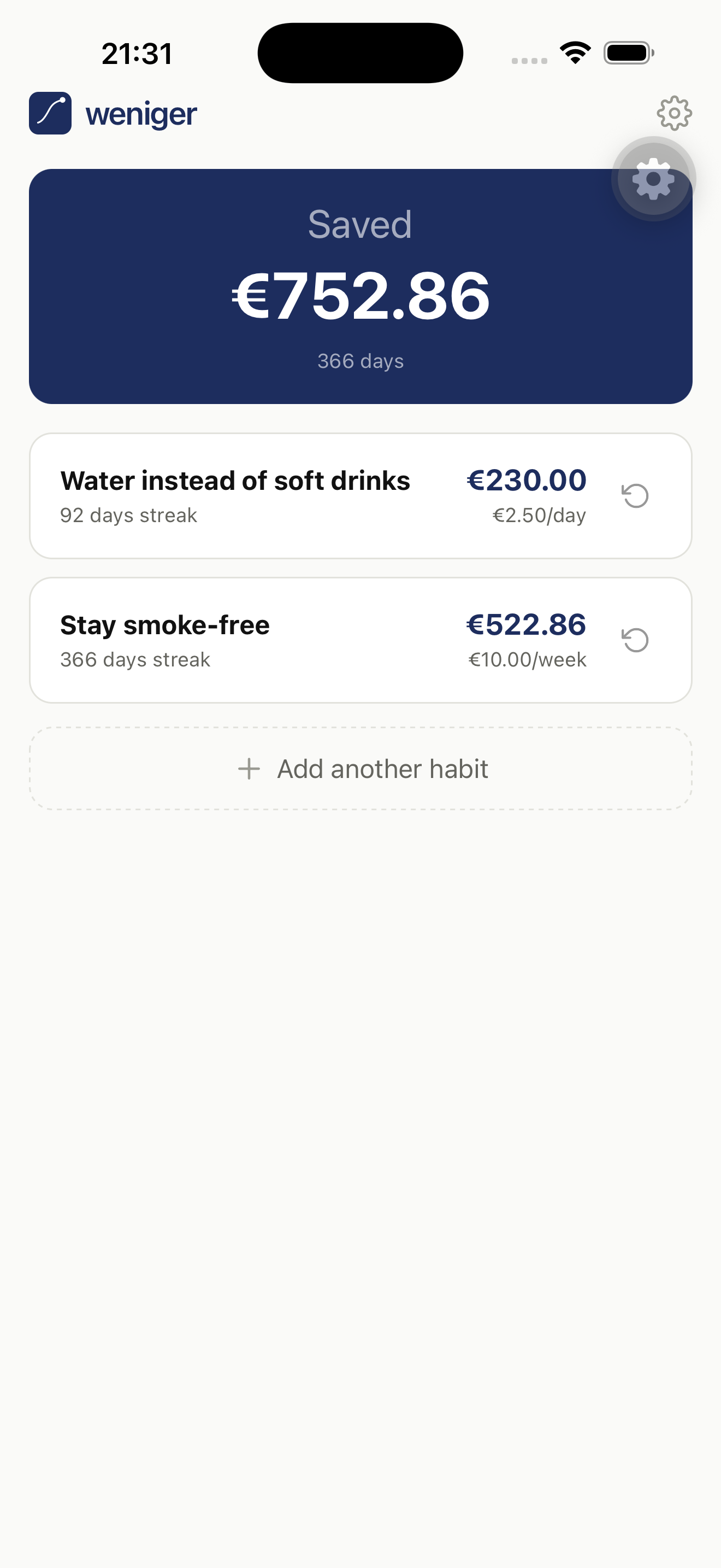  Habit tracker that pays you gallery image